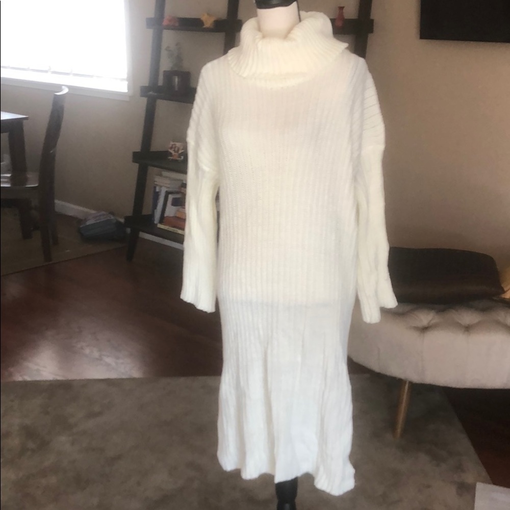 Turtleneck dress